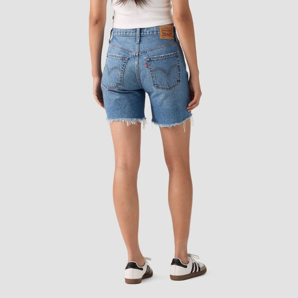 Open Box - Levi's -  501 Women's Mid-Thigh Shorts - B Blow Big Horns - Picture 2 of 3